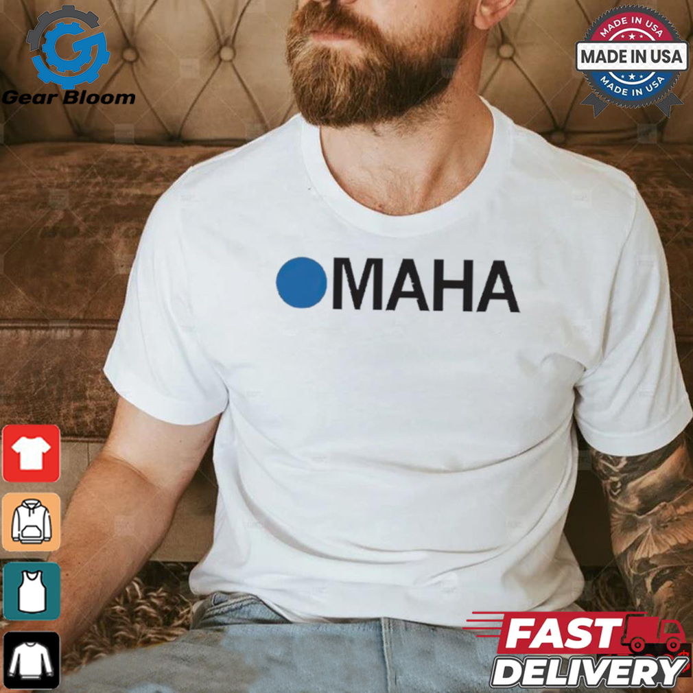 Omaha The Blue Dot of Nebraska logo shirt Omaha The Blue Dot of Nebraska logo shirt