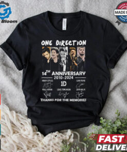 One Direction 12th Anniversary 2010 2022 Signatures T Shirt Band Music Merch