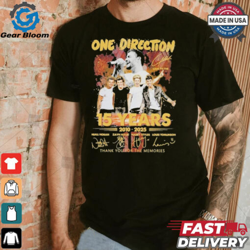 One Direction Liam Payne 15 Years 2010 2025 Thank You For The Memories T Shirt