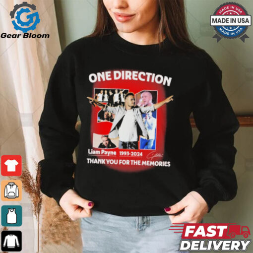 One Direction Liam Payne 1993 2024 Thank You For The Memories Shirt