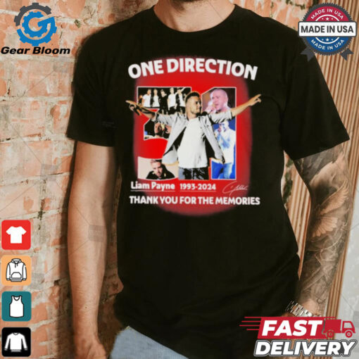 One Direction Liam Payne 1993 2024 Thank You For The Memories Shirt