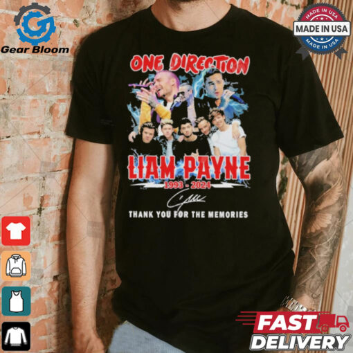 One Direction Liam Payne 1993 2024 Thank You For The Memories T Shirt