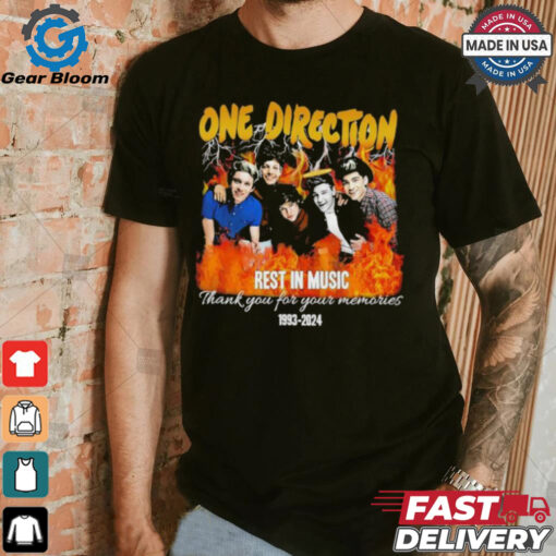 One Direction Liam Payne Rest In Music 1933 2024 Shirt