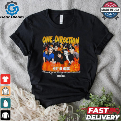 One Direction Liam Payne Rest In Music 1933 2024 Shirt