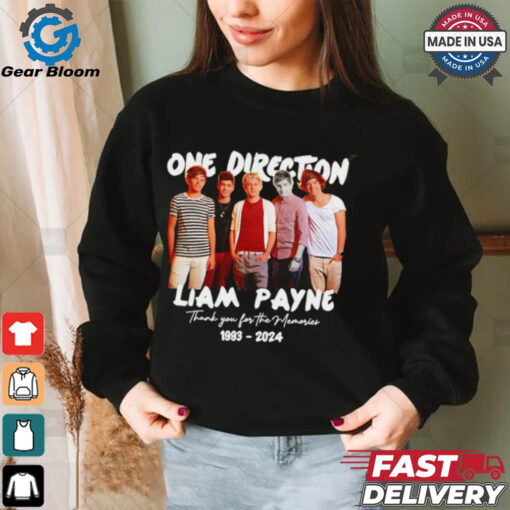 One Direction Liam Payne thank you for the memories shirt