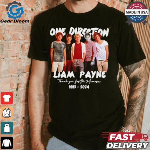 One Direction Liam Payne thank you for the memories shirt