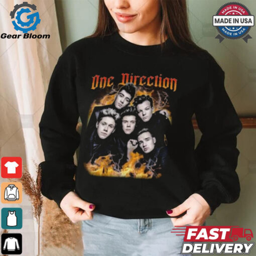 One Direction Music Band Graphic T Shirt