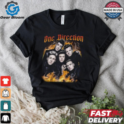 One Direction Music Band Graphic T Shirt