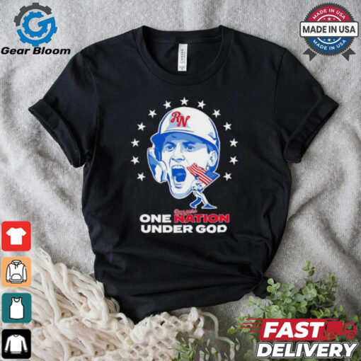 One Rangers Nation under God American flag shirt