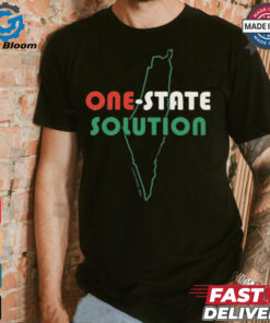 One State Solution Free Palestine 2024 t shirt