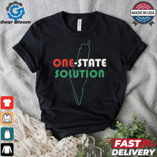 One State Solution Free Palestine 2024 t shirt