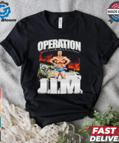 Operation Jim Trump workout flexing gym shirt