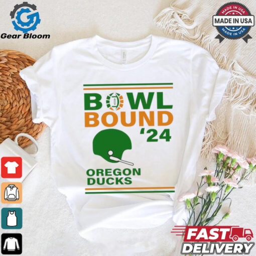 Oregon Ducks 2024 Bowl Bound Helmet Shirt