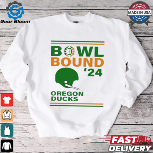 Oregon Ducks 2024 Bowl Bound Helmet Shirt