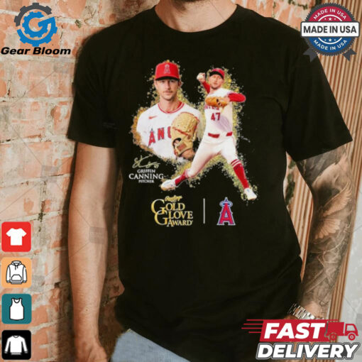 Original Griffin Canning Los Angeles Angels Gold Glove Award Finalist 2024 T shirt