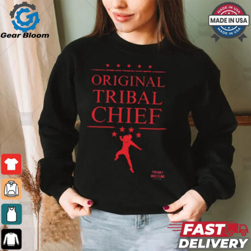 Original Tribal Chief OTC Logo WWE t shirt