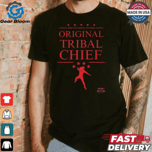 Original Tribal Chief OTC Logo WWE t shirt