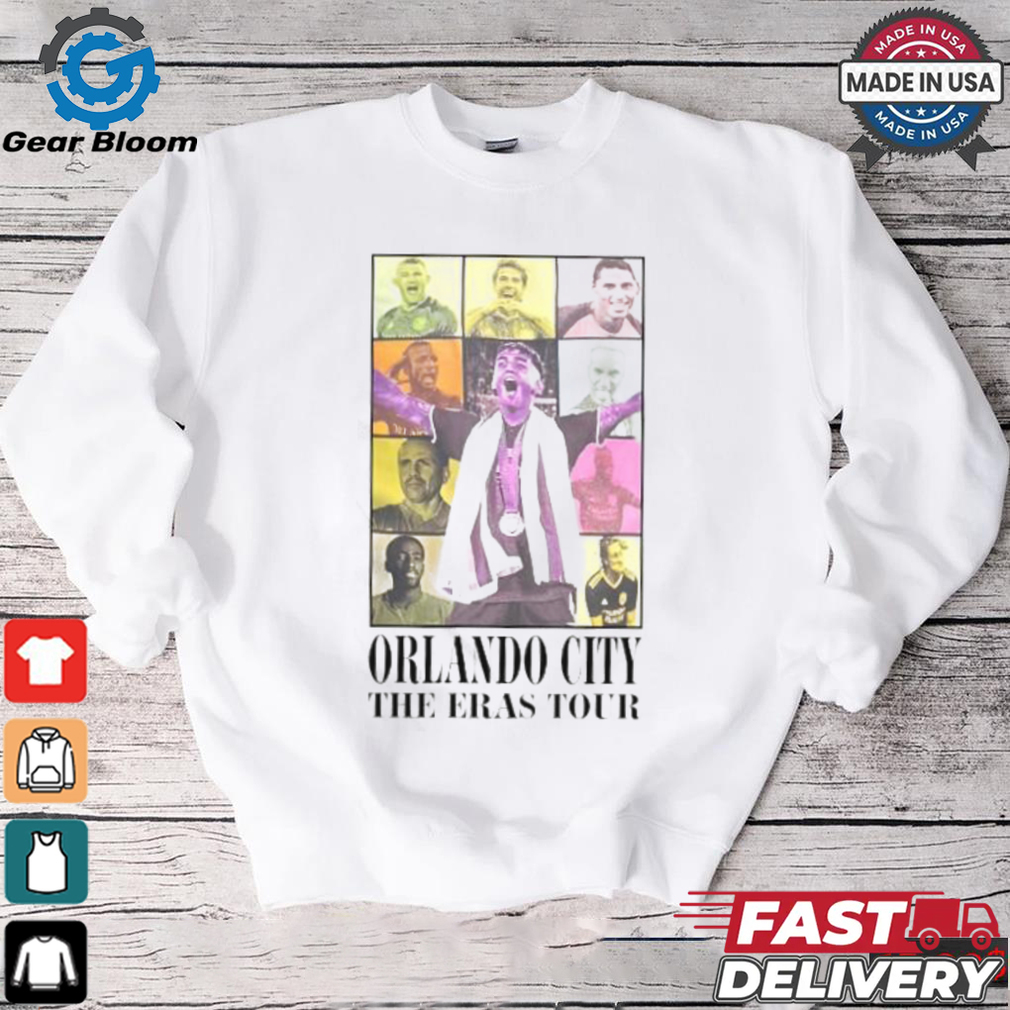 Orlando City The Eras Tour sports shirt Orlando City The Eras Tour sports shirt