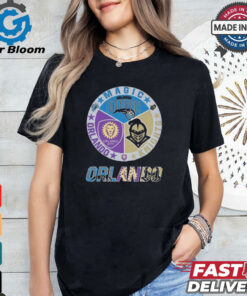 Orlando Magic UCF Knights City Logo 2024 Shirt