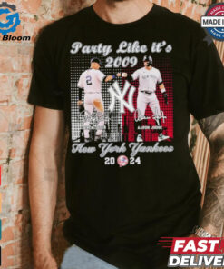 Party Like It’s 2009 New York Yankees 2024 Shirt