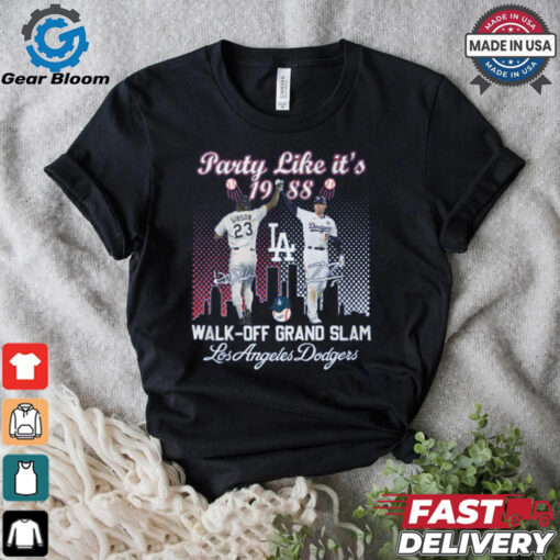 Party like it_s 1988 walk off grand slam losangeles Dodgers shirt