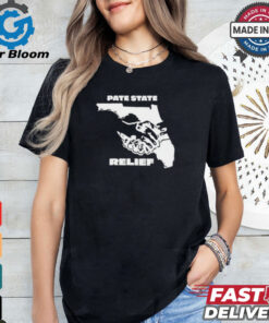 Pate State Material Florida Relief Painting t shirt