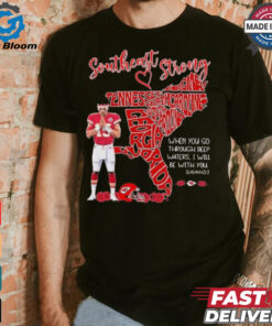 Patrick Mahomes Kansas City Chiefs Praying For Florida Southeast Strong I Will Be With You t shirt