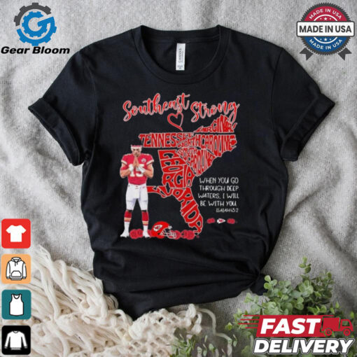 Patrick Mahomes Kansas City Chiefs Praying For Florida Southeast Strong I Will Be With You t shirt