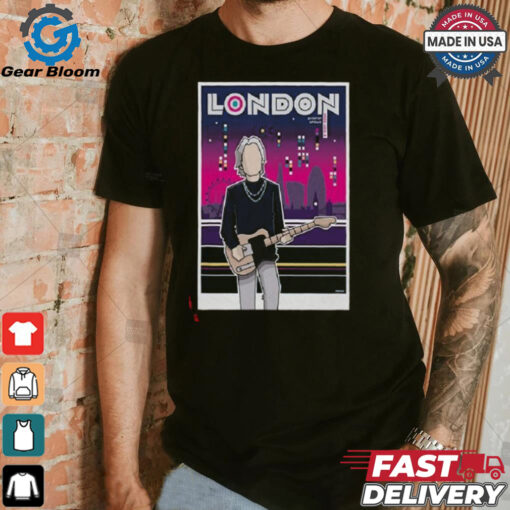 Paul Weller Tour November 8 2024 London, UK Eventim Apollo Poster shirt