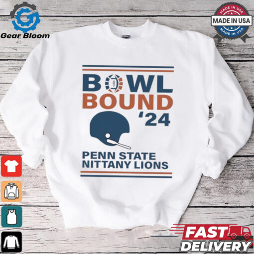 Penn State Nittany Lions 2024 Bowl Bound Helmet Shirt