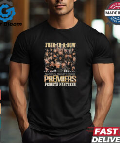 Penrith Panthers 4 In A Row 2024 National Rugby League Premiers Penrith Panthers T shirt