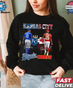 Perez Mahomes Royals Chiefs Shirt