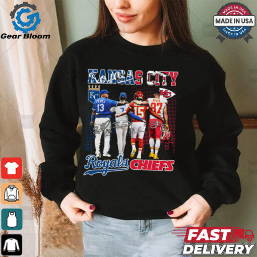 Perez Witt Jr Mahomes Kelce Royals Chiefs Shirt