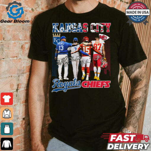 Perez Witt Jr Mahomes Kelce Royals Chiefs Shirt