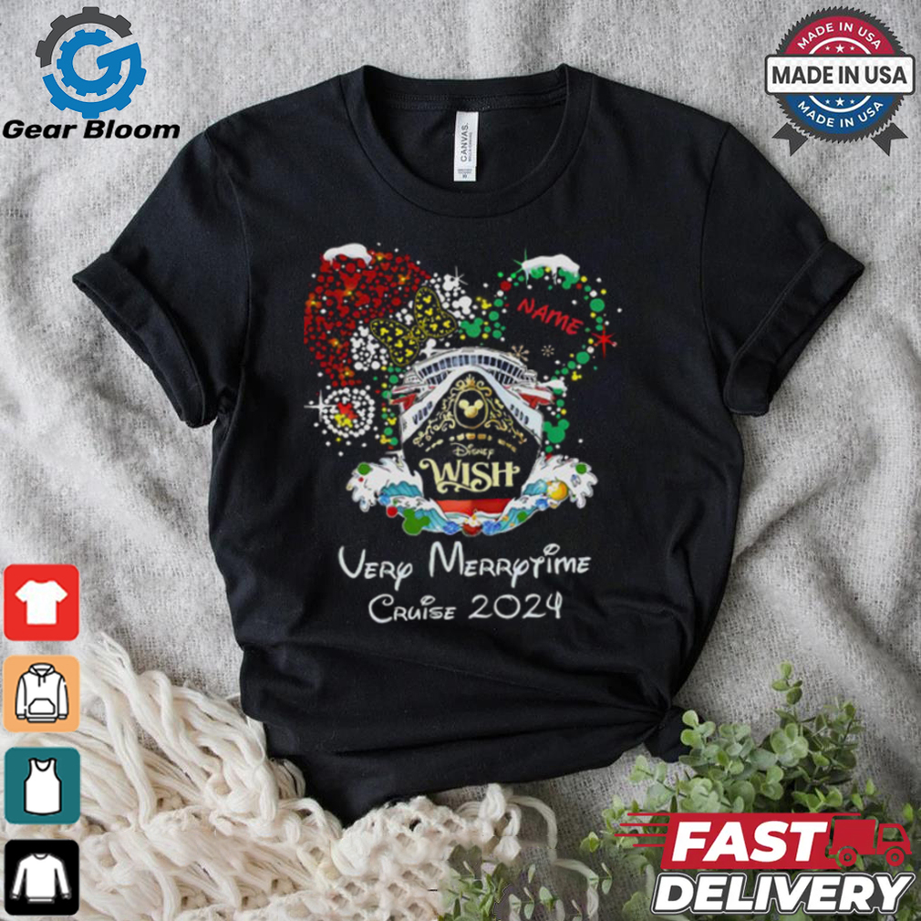 Personalized Disney Christmas Very Merrytime Cruises 2024 shirt Personalized Disney Christmas Very Merrytime Cruises 2024 shirt