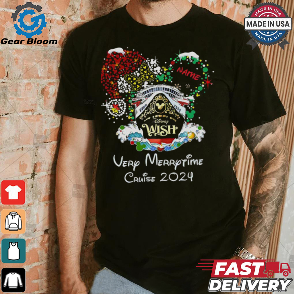 Personalized Disney Christmas Very Merrytime Cruises 2024 shirt Personalized Disney Christmas Very Merrytime Cruises 2024 shirt