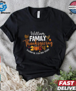 Personalized Family Thanksgiving 2024 Fall Season Shirt