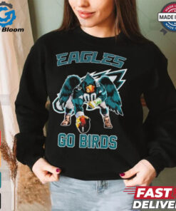 Philadelphia Eagles go birds football mascot shirt