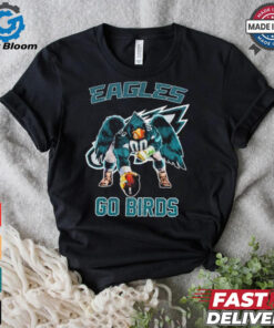 Philadelphia Eagles go birds football mascot shirt