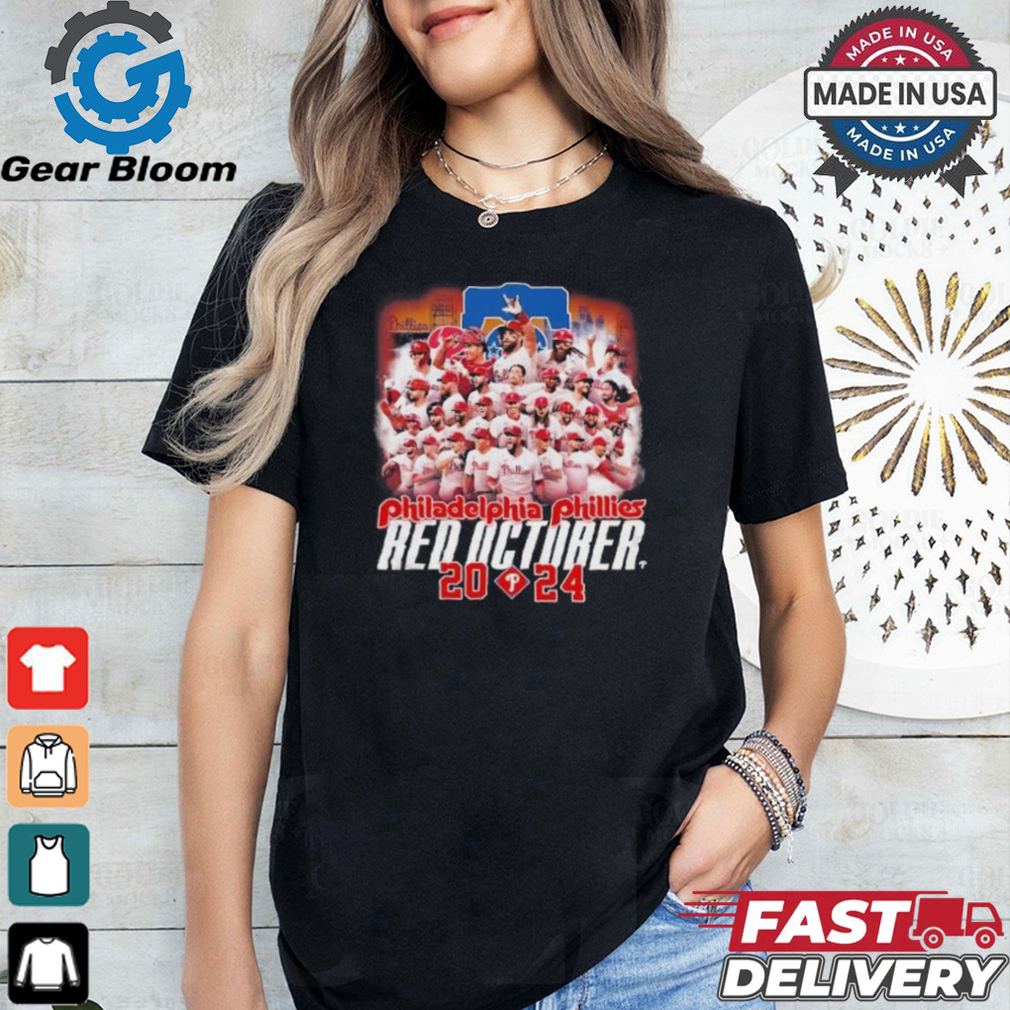 Philadelphia Phillies All Team Red October 2024 Shirt Philadelphia Phillies All Team Red October 2024 Shirt