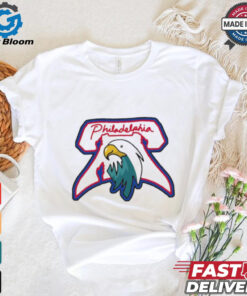 Philadelphia Phillies Eagles NFL x MLB logos shirt