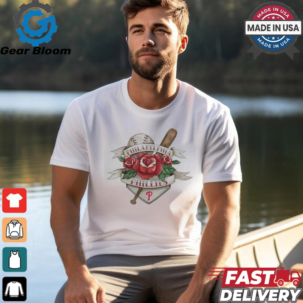 Philadelphia Phillies Tattoo Rose 2024 Shirt Philadelphia Phillies Tattoo Rose 2024 Shirt
