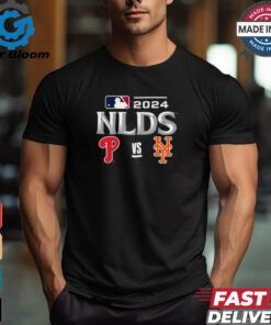 Philadelphia Phillies vs New York Mets 2024 MLB NLDS Matchup Set Logo T Shirt