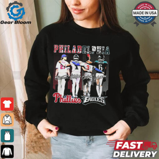 Philadelphia Phillies x Philadelphia Eagles Signature Unisex T Shirt