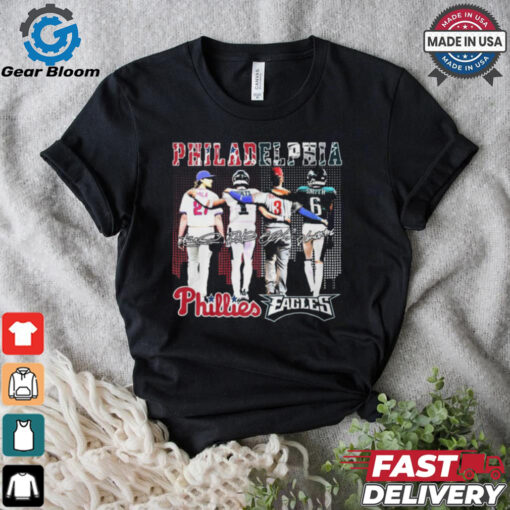 Philadelphia Phillies x Philadelphia Eagles Signature Unisex T Shirt