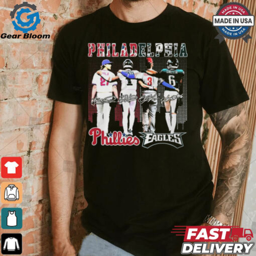 Philadelphia Phillies x Philadelphia Eagles Signature Unisex T Shirt