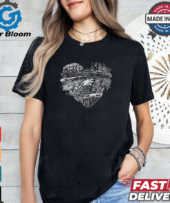 Philippine Eagle Heart Patterns Sports 2024 Shirt