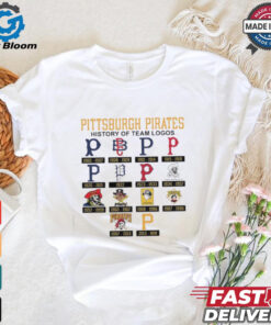 Pittsburgh Pirates history of team logos shirt