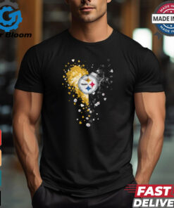 Pittsburgh Steelers Crystal Heart Shirt