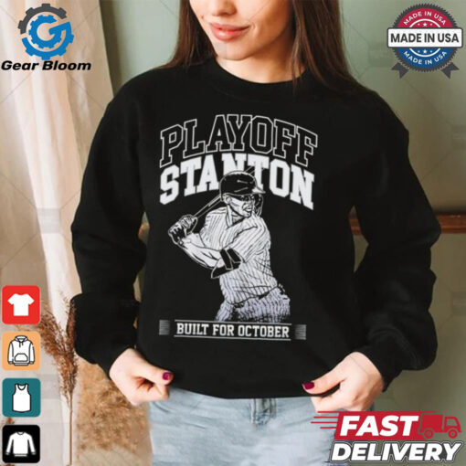 Playoff Stanton Built For October Giancarlo Stanton New York Yankees MLB t shirt